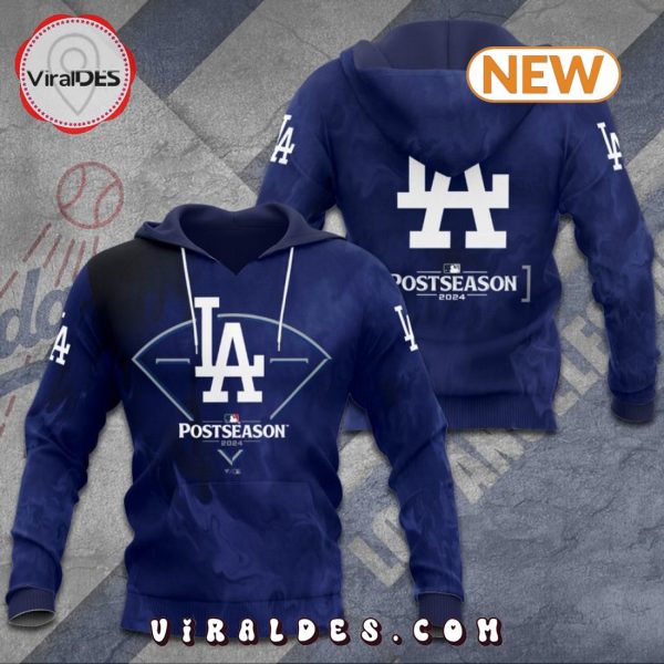 Los Angeles Dodgers 2024 Postseason Navy Hoodie