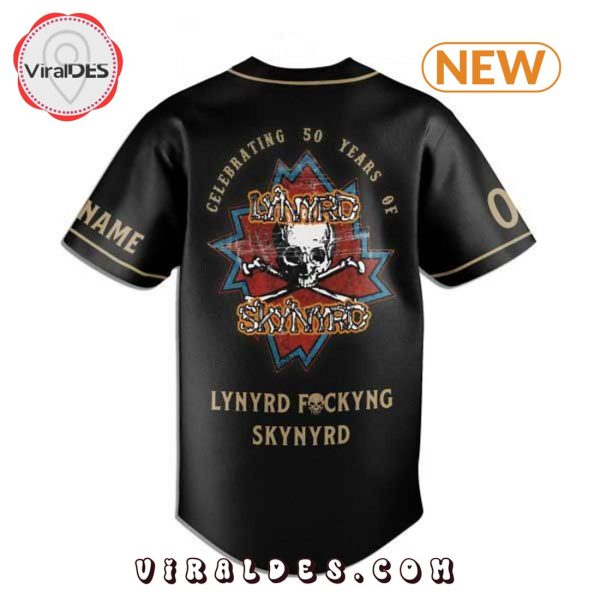 Lynyrd Skynyrd Celebrating 50 Years Baseball Jersey