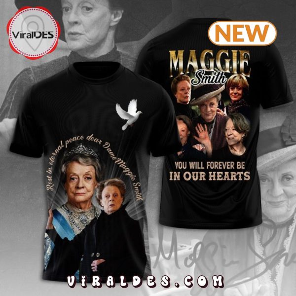 Maggie Smith x Harry Potter Black Hoodie