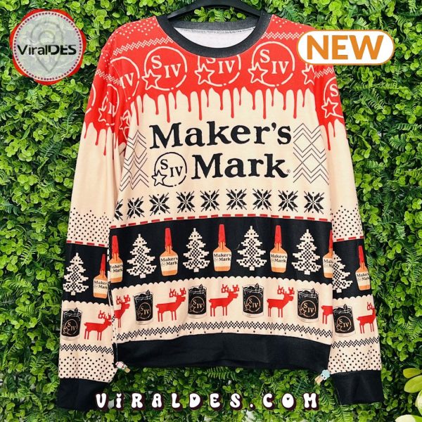 Maker’s Mark Ugly Christmas Sweater