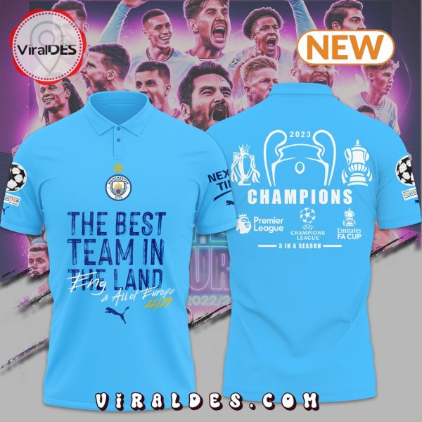 Manchester City F.C Champions Polo