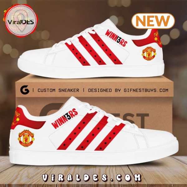 Manchester United 13 Times Cup Winners 2024 Stan Smith Shoes