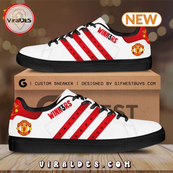 Manchester United 13 Times Cup Winners 2024 Stan Smith Shoes