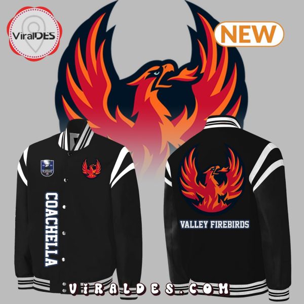 Men’s Coachella Valley Firebirds Black Baseball Jacket