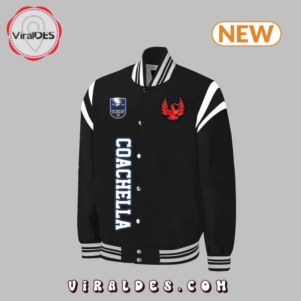 Men’s Coachella Valley Firebirds Black Baseball Jacket