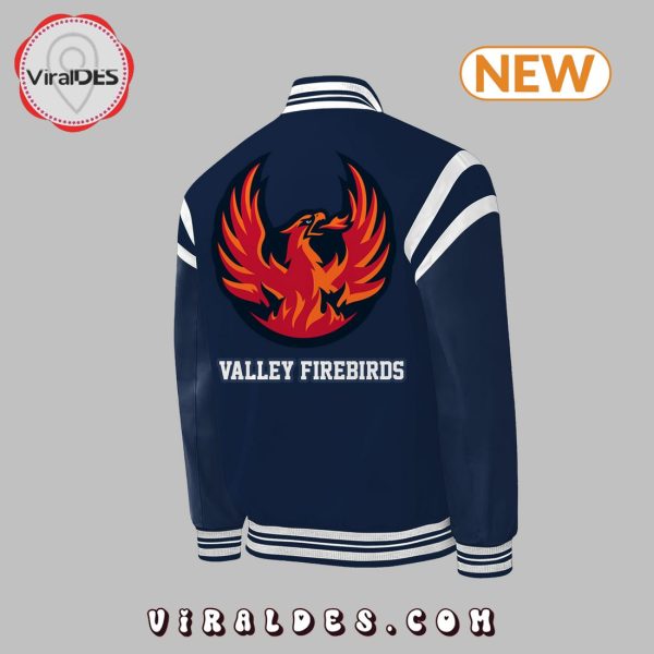 Men’s Coachella Valley Firebirds Navy Baseball Jacket