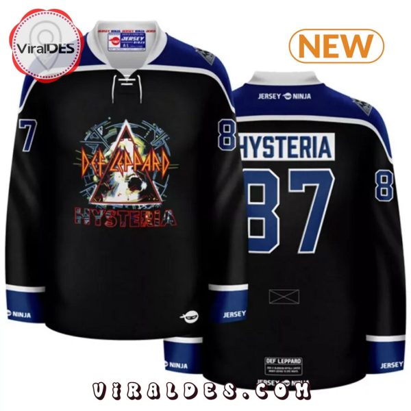 Men’s Def Leppard Black Hockey Jersey