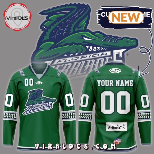 Men’s Florida Everblades Custom Hockey Jersey