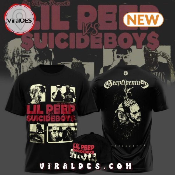 Men’s Lil Peep vs $uicideboy T-Shirt, Cap