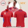 Novak Djokovic Goat Red Polo Shirt