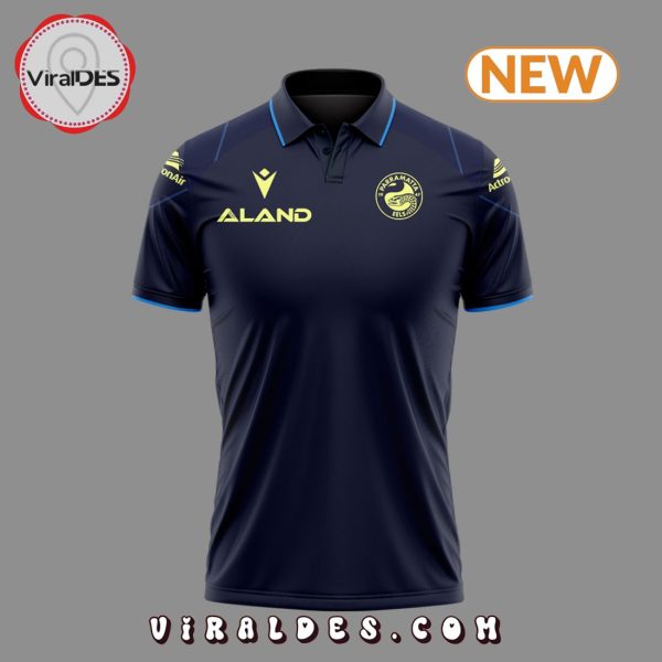 Men’s Parramatta Eels Black Luxury Polo