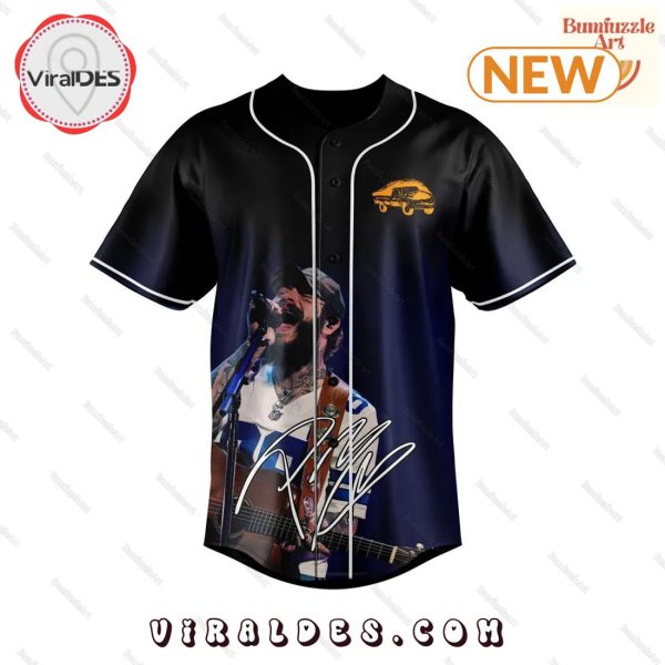 Men’s Post Malone F-1 Trillion Tour Baseball Jersey