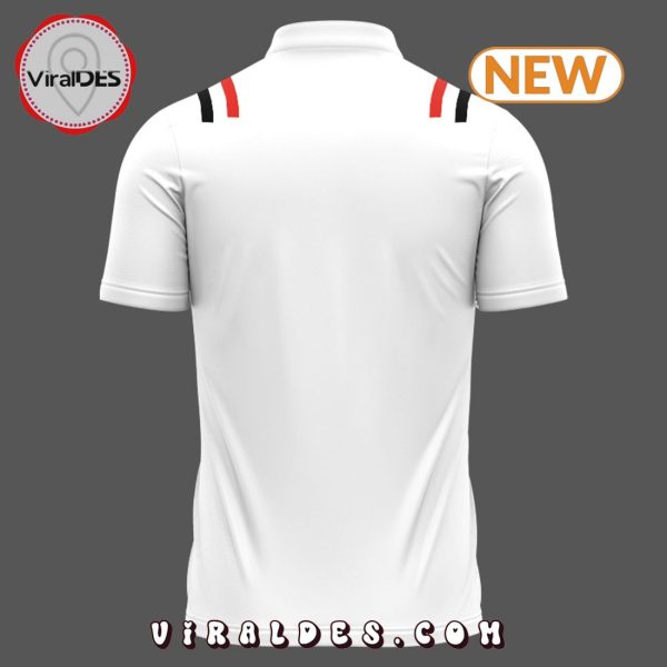 Men’s St. George Illawarra Dragons White Polo Shirt