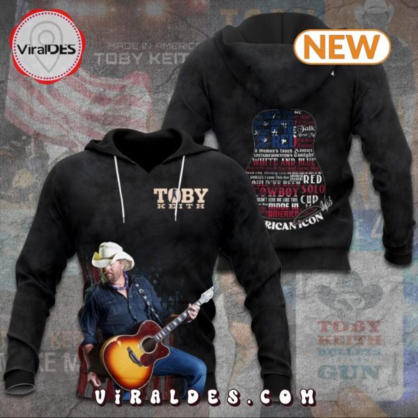 Men’s Toby Keith Black Hoodie