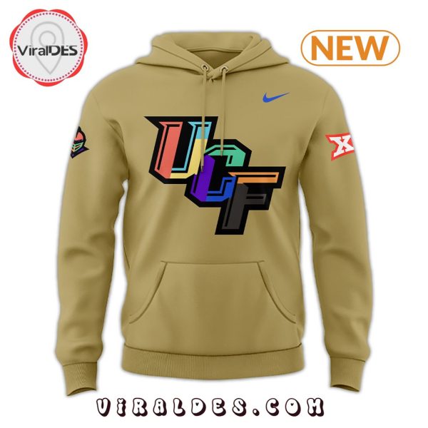 Men’s UCF Knights Football Beige Hoodie