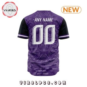 LIGA MX Mazatlan F.C Aztec Custom Design Baseball Jersey