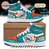 Miami Dolphins Special 2024 Air Jordan 1 Hightop Shoes