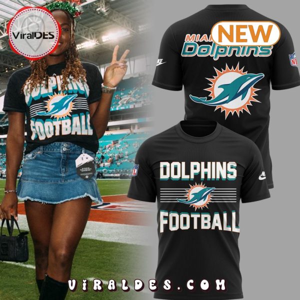 Miami Dolphins Football Bkack T-Shirt, Jogger, Cap