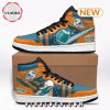 Miami Dolphins Custom 2024 Air Jordan 1 Hightop