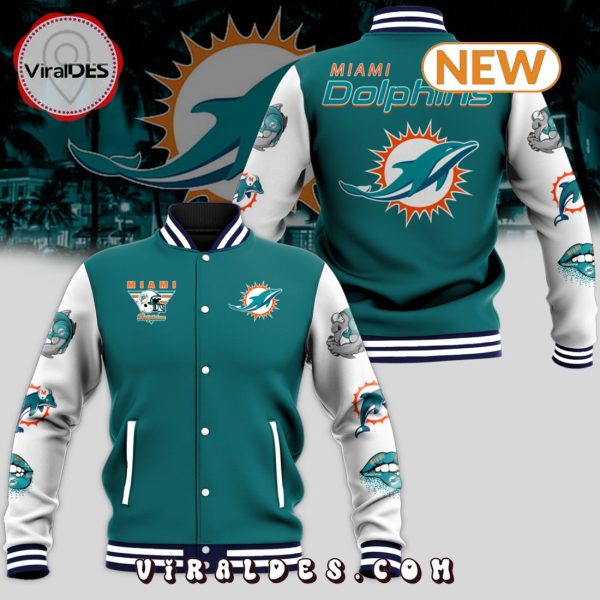 Miami Dolphins Throwback 2024 Baseball Jacket