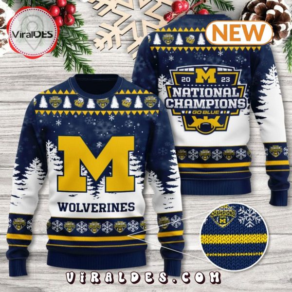 Michigan Wolverines Football Ugly Sweater