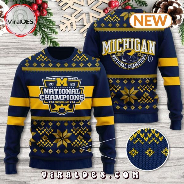 Michigan Wolverines Ugly Sweater, Christmas Gifts