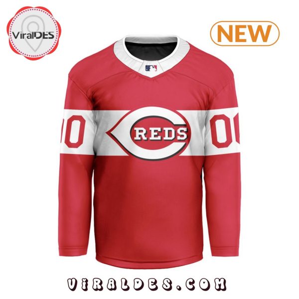 MLB Cincinnati Reds Special Concept Hockey Jersey