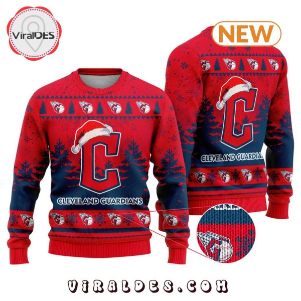 MLB Cleveland Guardians 2024 Christmas Ugly Sweater