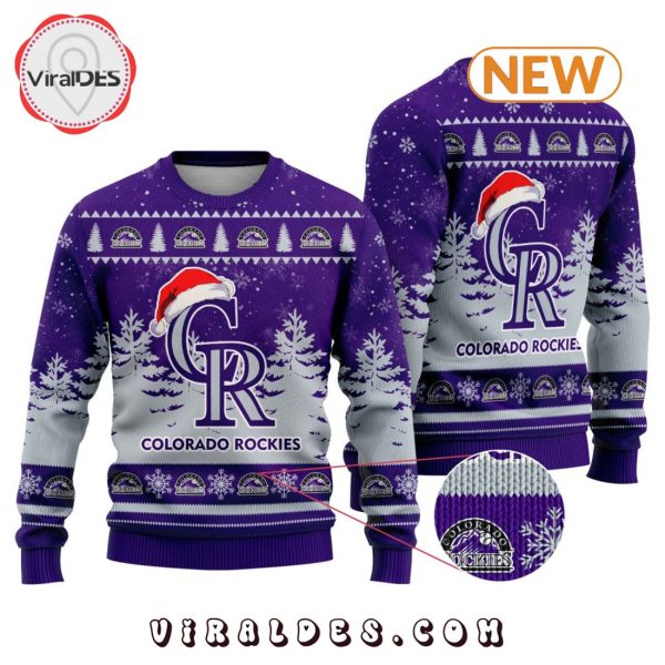 MLB Colorado Rockies 2024 Christmas Ugly Sweater