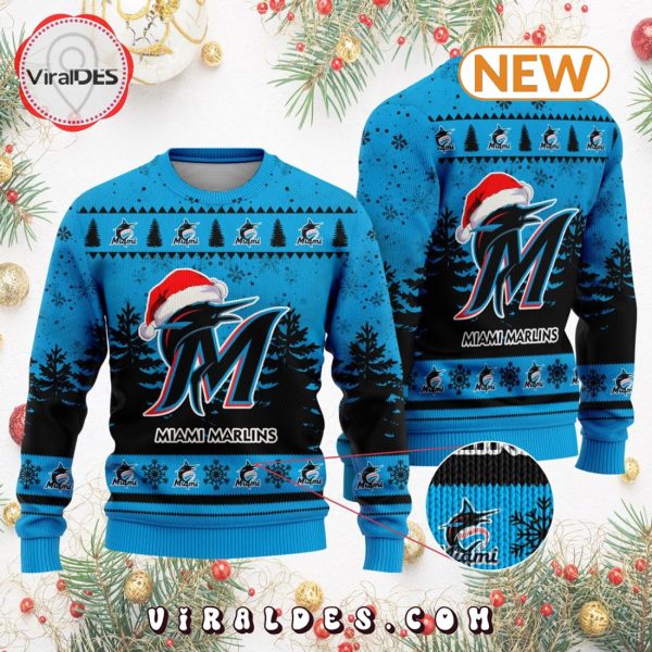 MLB Miami Marlins 2024 Christmas Ugly Sweater