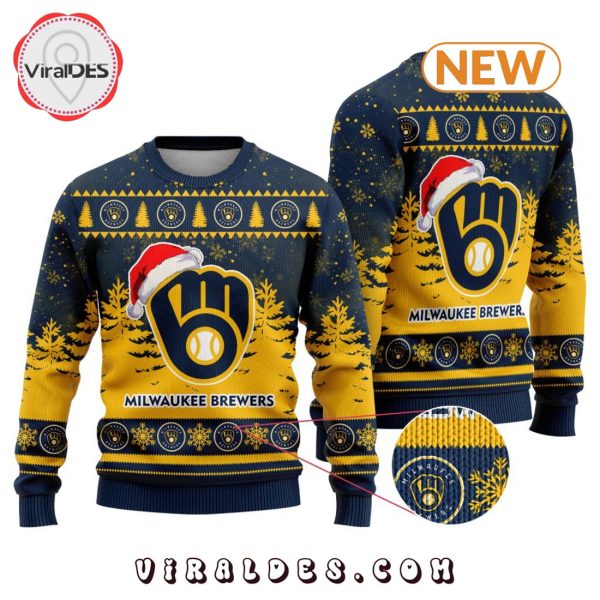 MLB Milwaukee Brewers 2024 Christmas Ugly Sweater