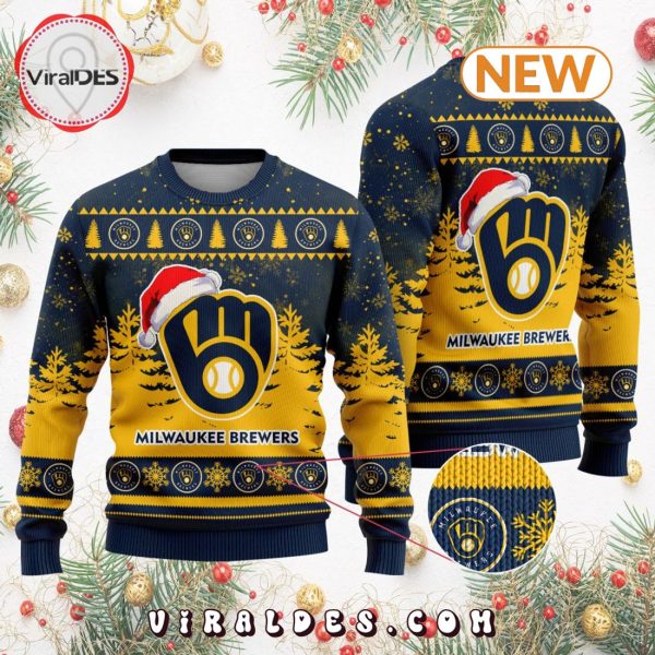 MLB Milwaukee Brewers 2024 Christmas Ugly Sweater