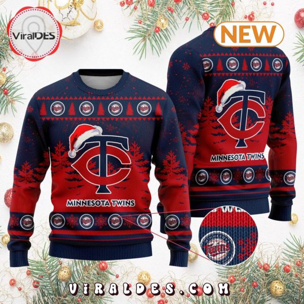 MLB Minnesota Twins 2024 Christmas Ugly Sweater