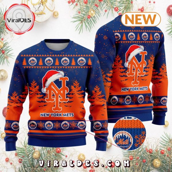 MLB New York Mets 2024 Christmas Ugly Sweater