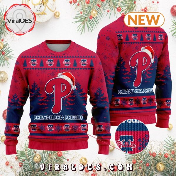 MLB Philadelphia Phillies 2024 Christmas Ugly Sweater