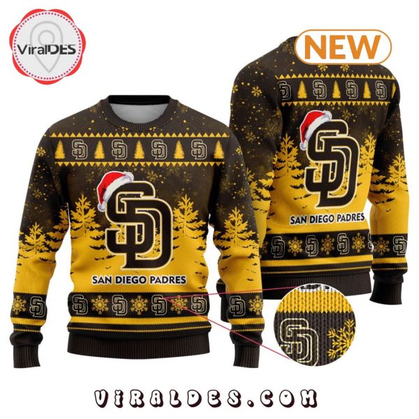 MLB San Diego Padres 2024 Christmas Ugly Sweater