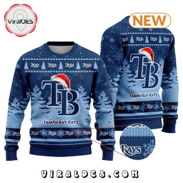 MLB Tampa Bay Rays 2024 Christmas Ugly Sweater