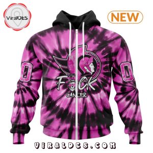 NHL Ottawa Senators Special Pink F!ck Cancer Design Hoodie