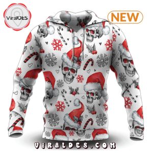 Santa Claus Skull Christmas Hoodie