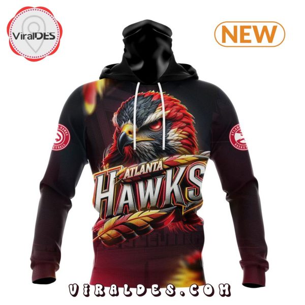 NBA Atlanta Hawks Special Realistic Team Logo Hoodie