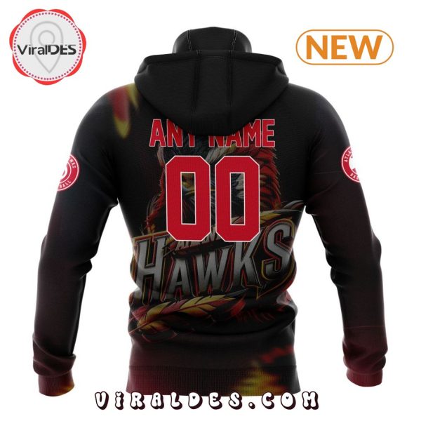 NBA Atlanta Hawks Special Realistic Team Logo Hoodie