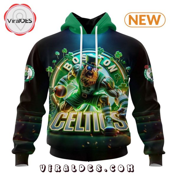 NBA Boston Celtics Special Realistic Team Logo Hoodie