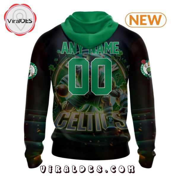 NBA Boston Celtics Special Realistic Team Logo Hoodie