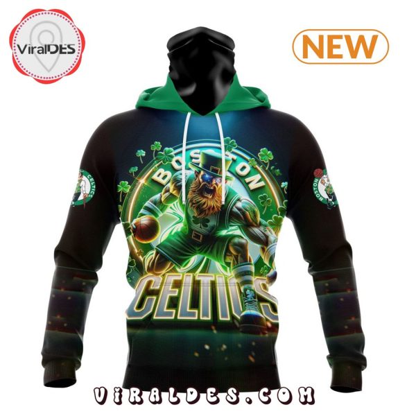 NBA Boston Celtics Special Realistic Team Logo Hoodie