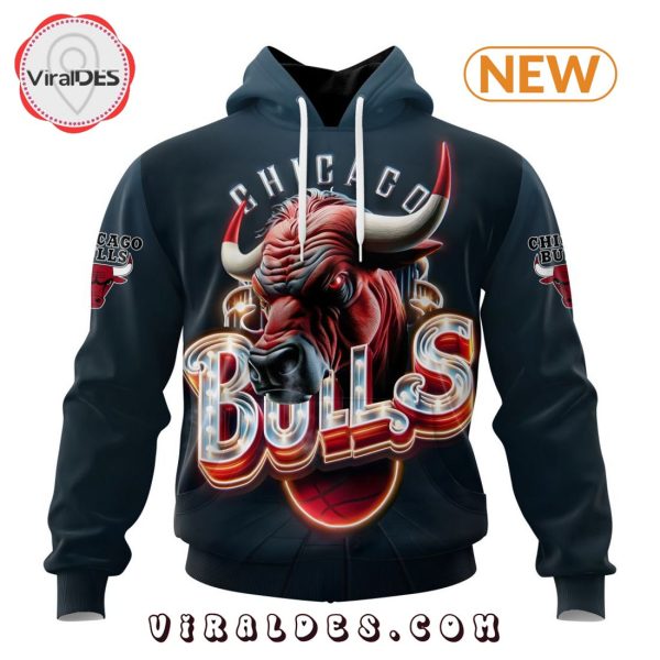 NBA Chicago Bulls Special Realistic Team Logo Hoodie