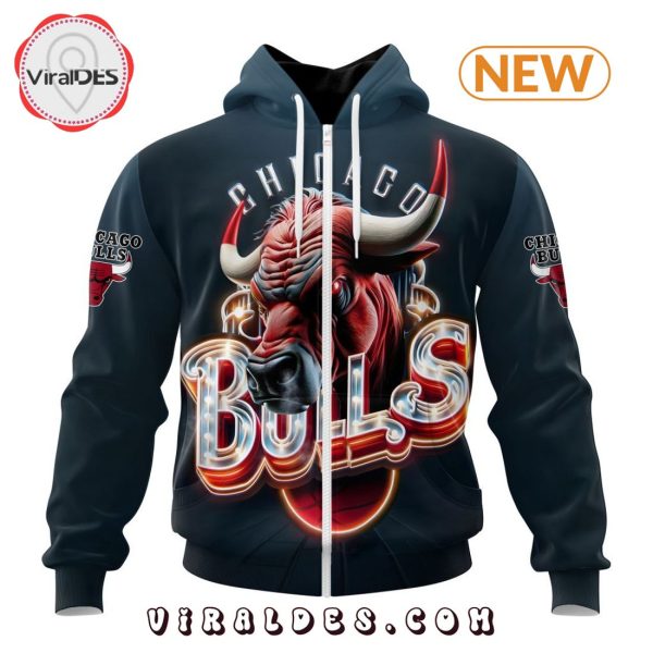 NBA Chicago Bulls Special Realistic Team Logo Hoodie