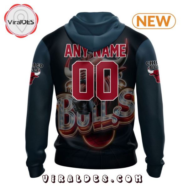 NBA Chicago Bulls Special Realistic Team Logo Hoodie