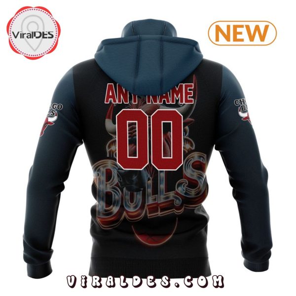 NBA Chicago Bulls Special Realistic Team Logo Hoodie