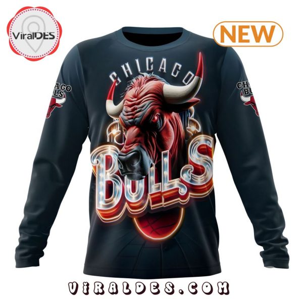 NBA Chicago Bulls Special Realistic Team Logo Hoodie