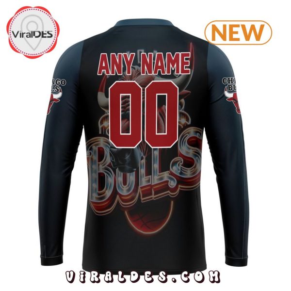 NBA Chicago Bulls Special Realistic Team Logo Hoodie